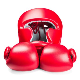 Leather Boxing Helm